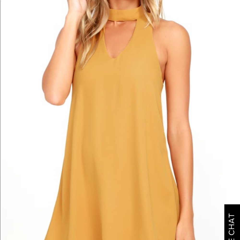 Lulus Golden Yellow Dress